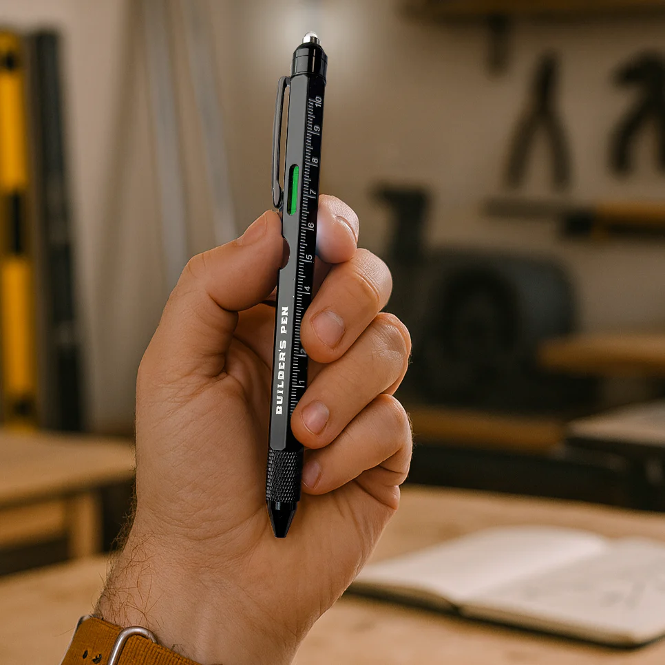 9-in-1 Builder's Pen Multi-tool - Image 3