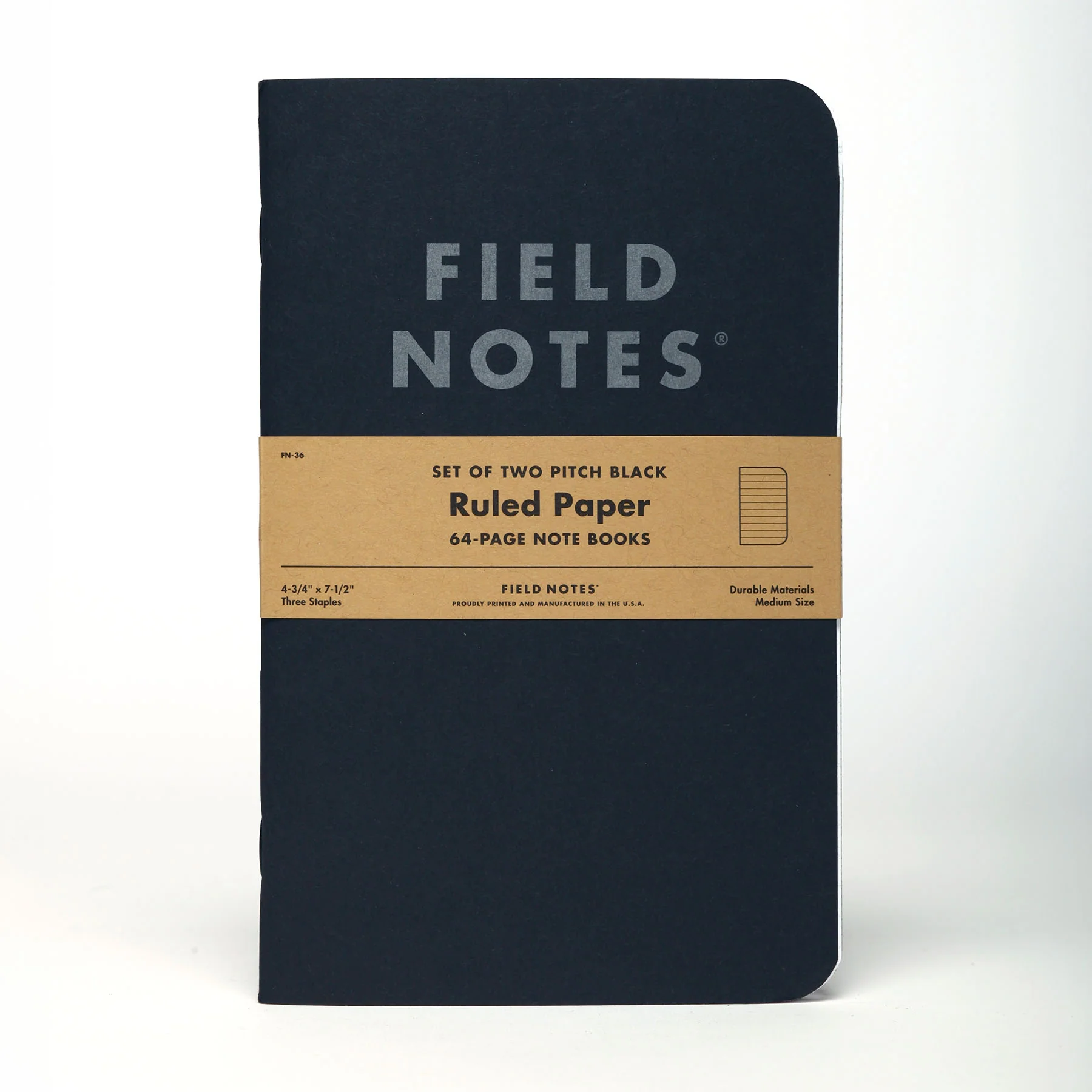 Pitch Black Field Notes (set of 2) - Image 4